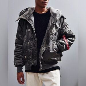 Alpha Industries N-2B Battlewash Parka Coat - Large